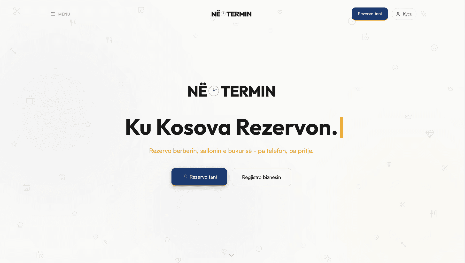 Capture du site ne-termin.com - réalisé par KRSNQ. studio web Écublens